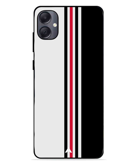 Stripe Pattern 3 Metal Back Cover Phone Case for Samsung Galaxy A05