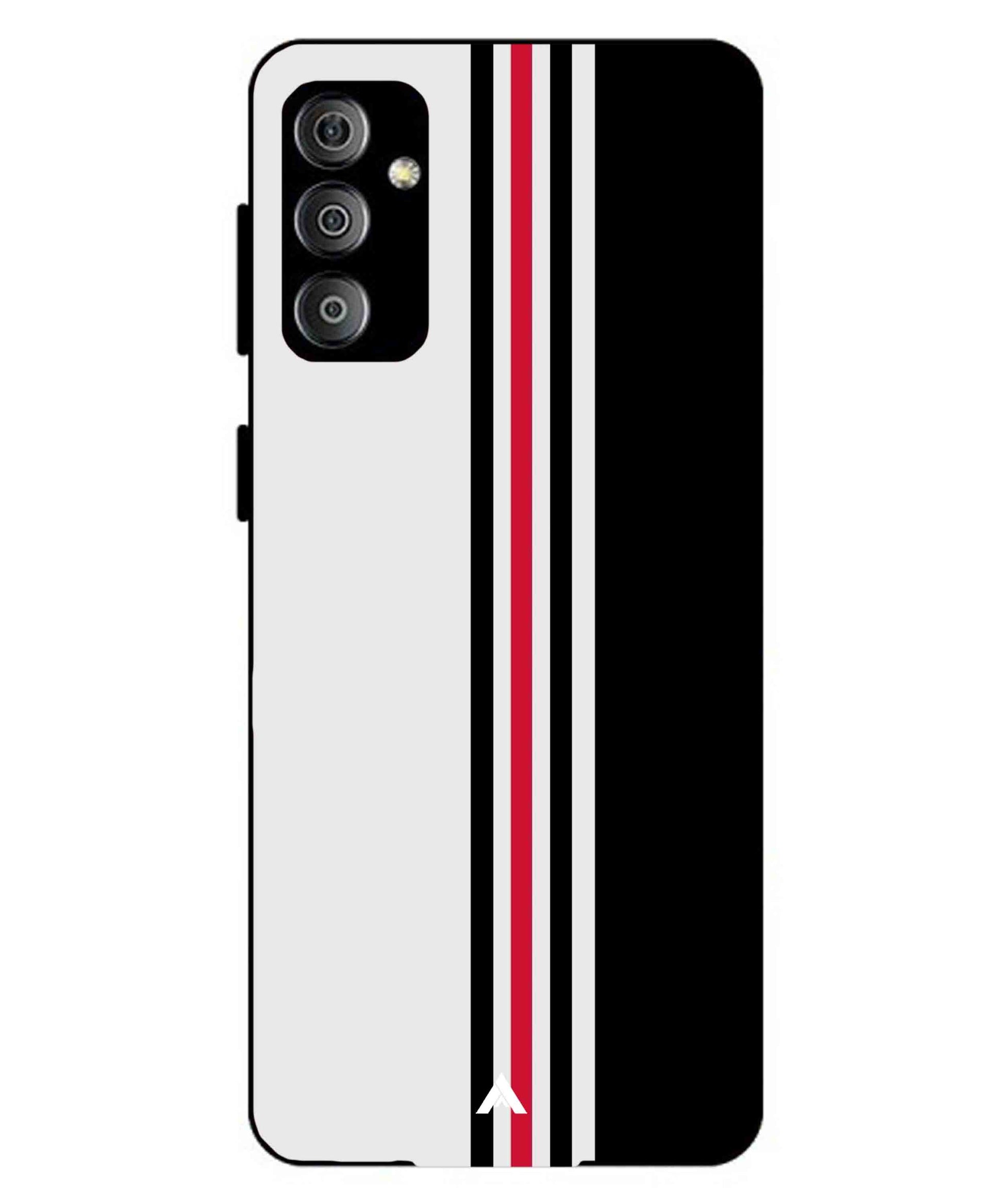 Stripe Pattern 3 Metal Back Cover Phone Case for Samsung Galaxy F23