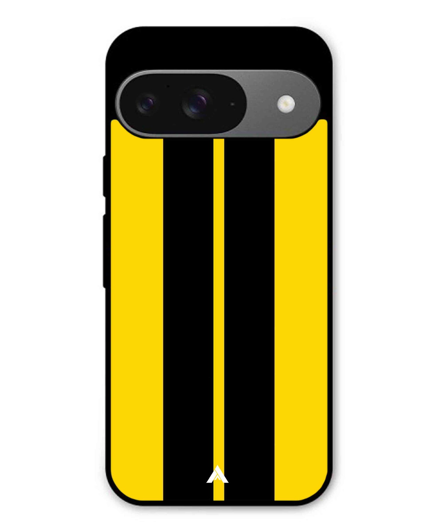Stripe Pattern 4 Metal Back Cover Phone Case for Pixel 9