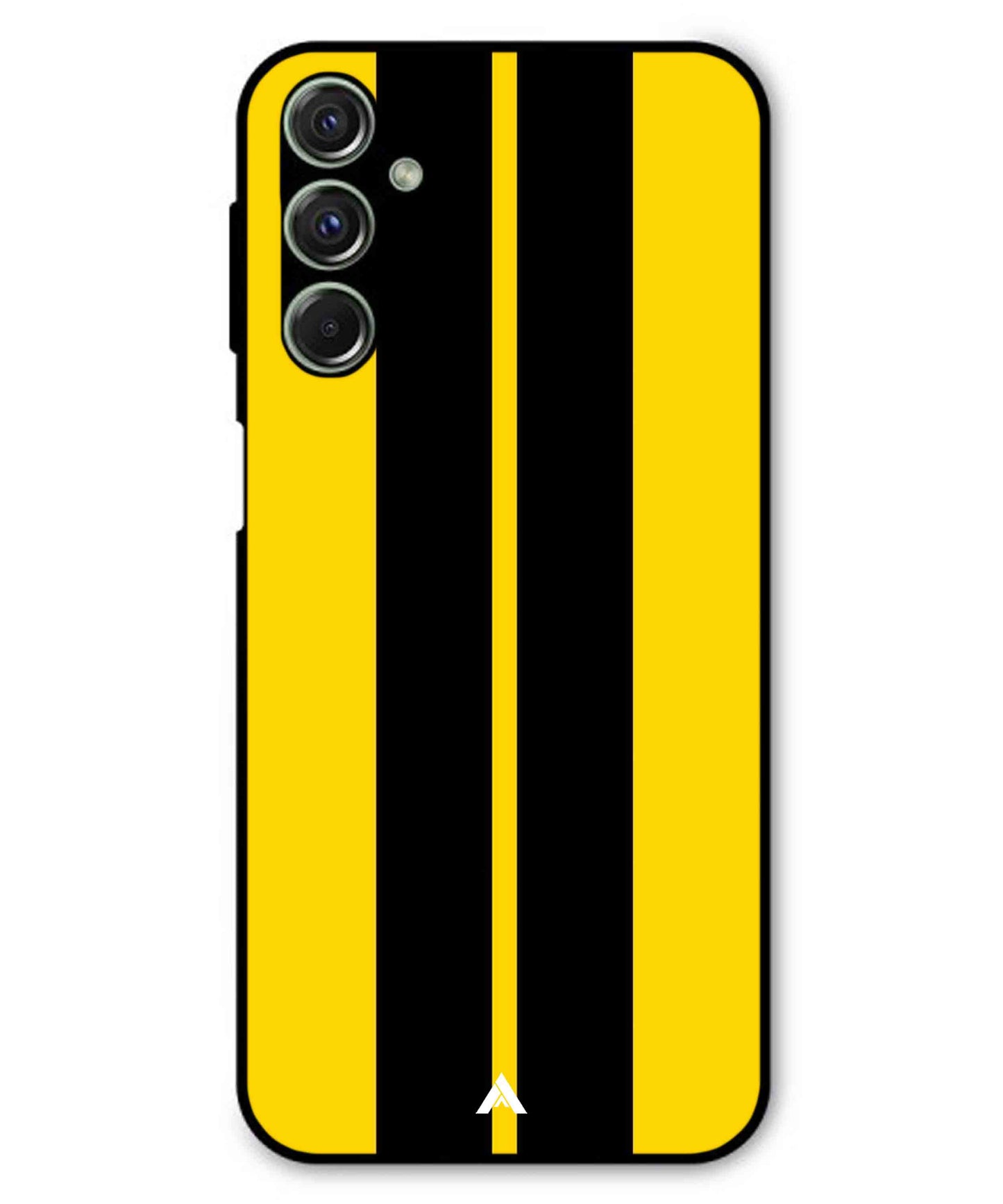 Stripe Pattern 4 Metal Back Cover Phone Case for Samsung Galaxy F34