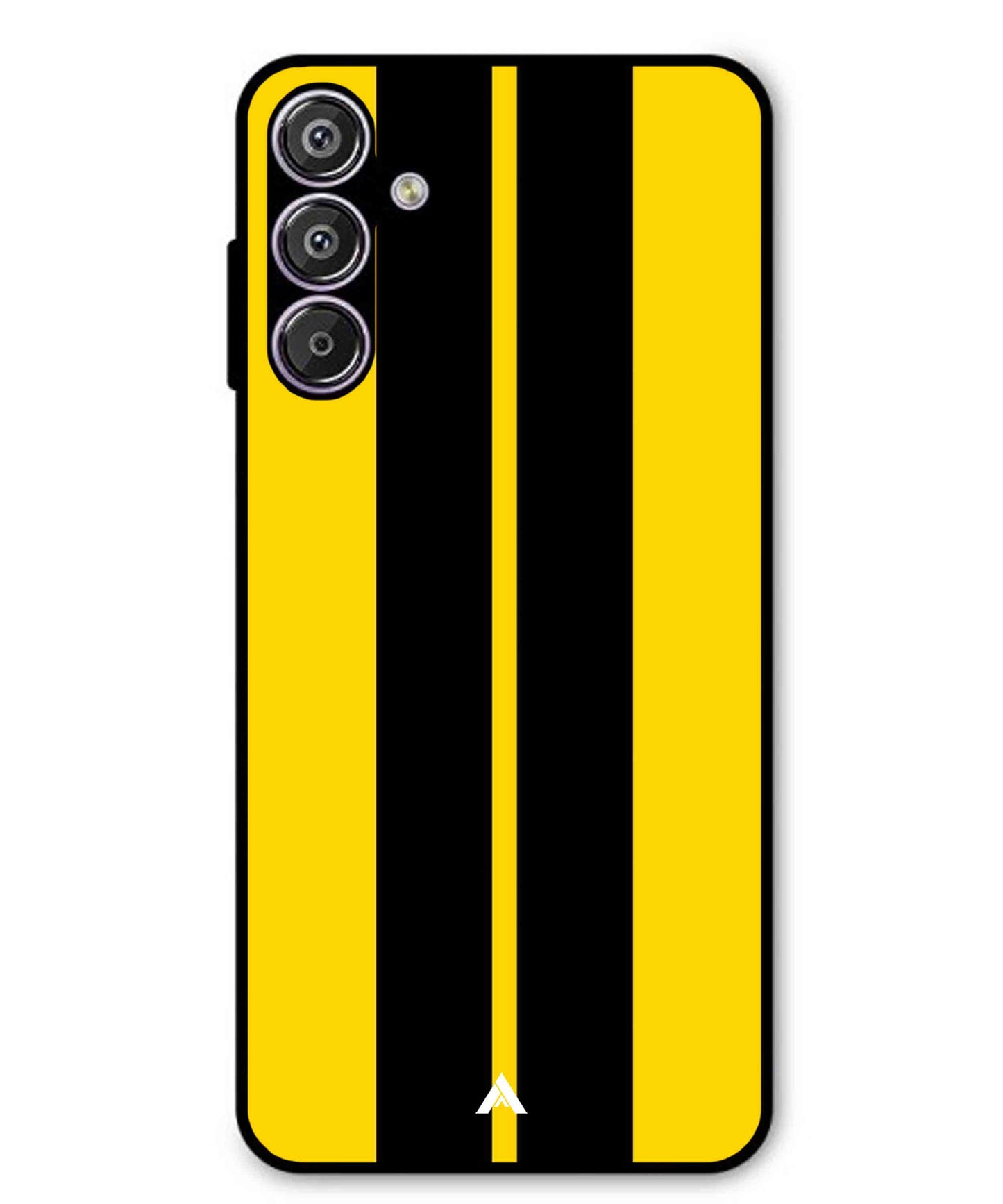 Stripe Pattern 4 Metal Back Cover Phone Case for Samsung Galaxy S25