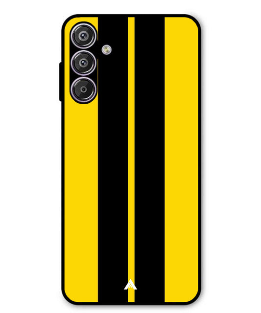Stripe Pattern 4 Metal Back Cover Phone Case for Samsung Galaxy S25