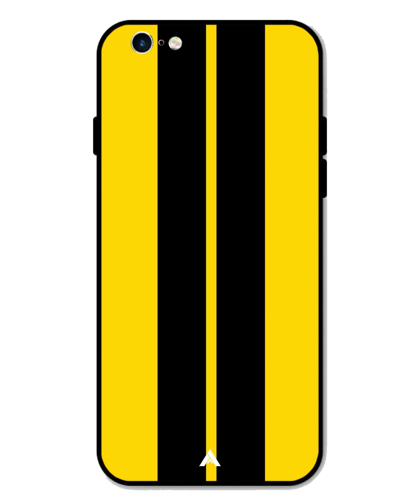 Stripe Pattern 4 Metal Back Cover Phone Case for iPhone 6 Plus