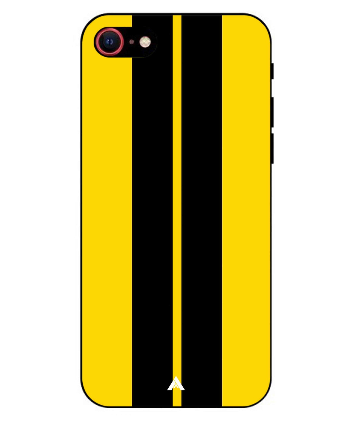 Stripe Pattern 4 Metal Back Cover Phone Case for iPhone 7