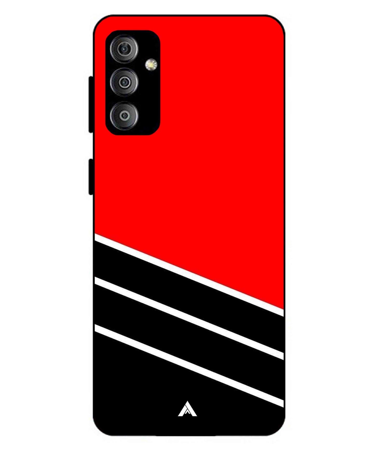 Stripe Pattern 7 Metal Back Cover Phone Case for Samsung Galaxy F23