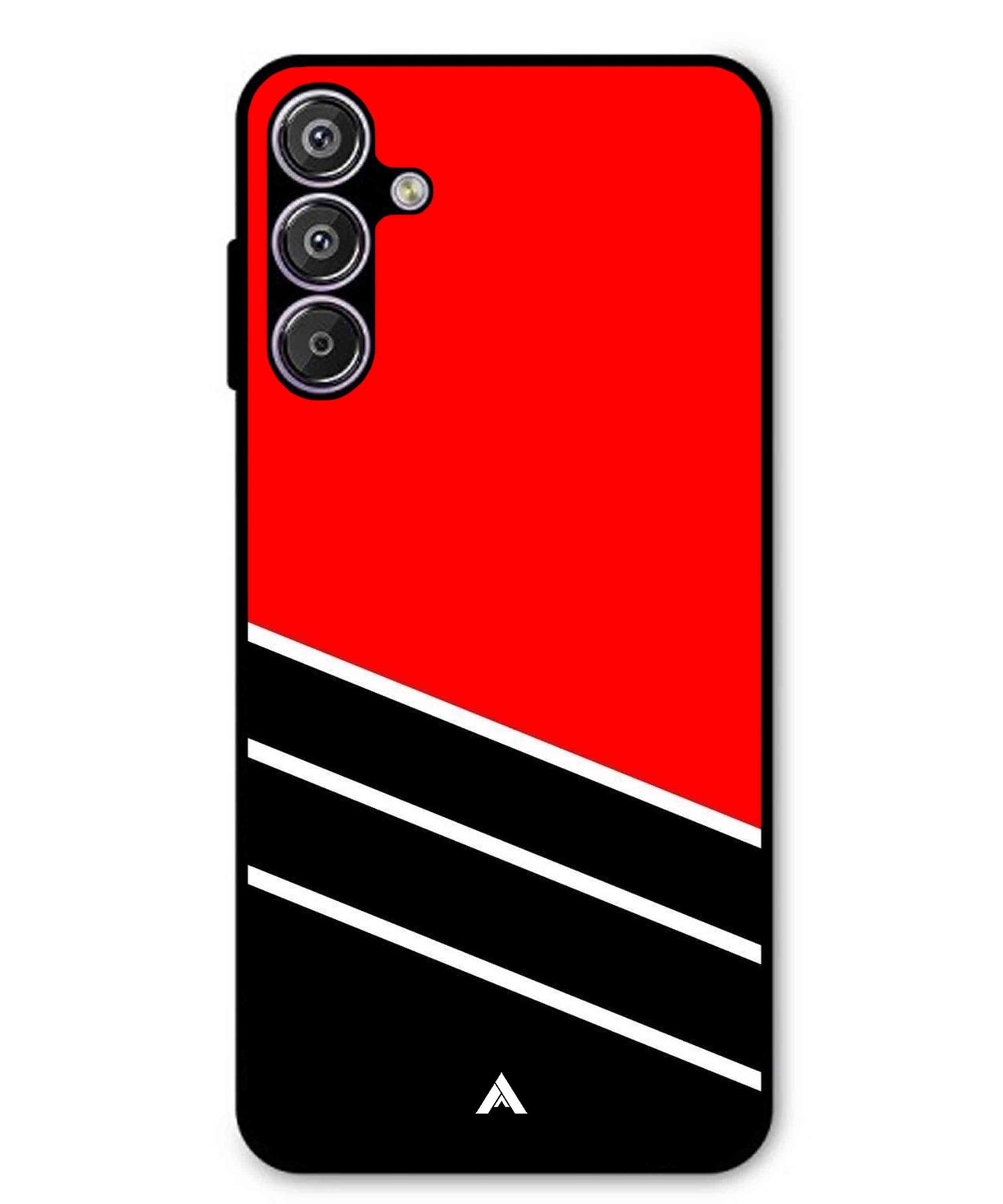 Stripe Pattern 7 Metal Back Cover Phone Case for Samsung Galaxy S25