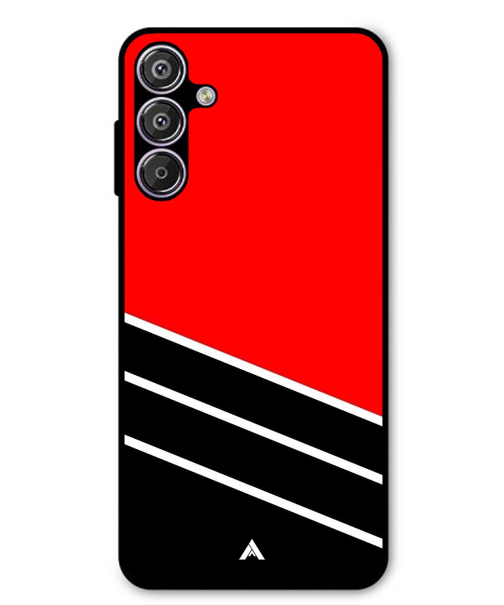 Stripe Pattern 7 Metal Back Cover Phone Case for Samsung Galaxy S25