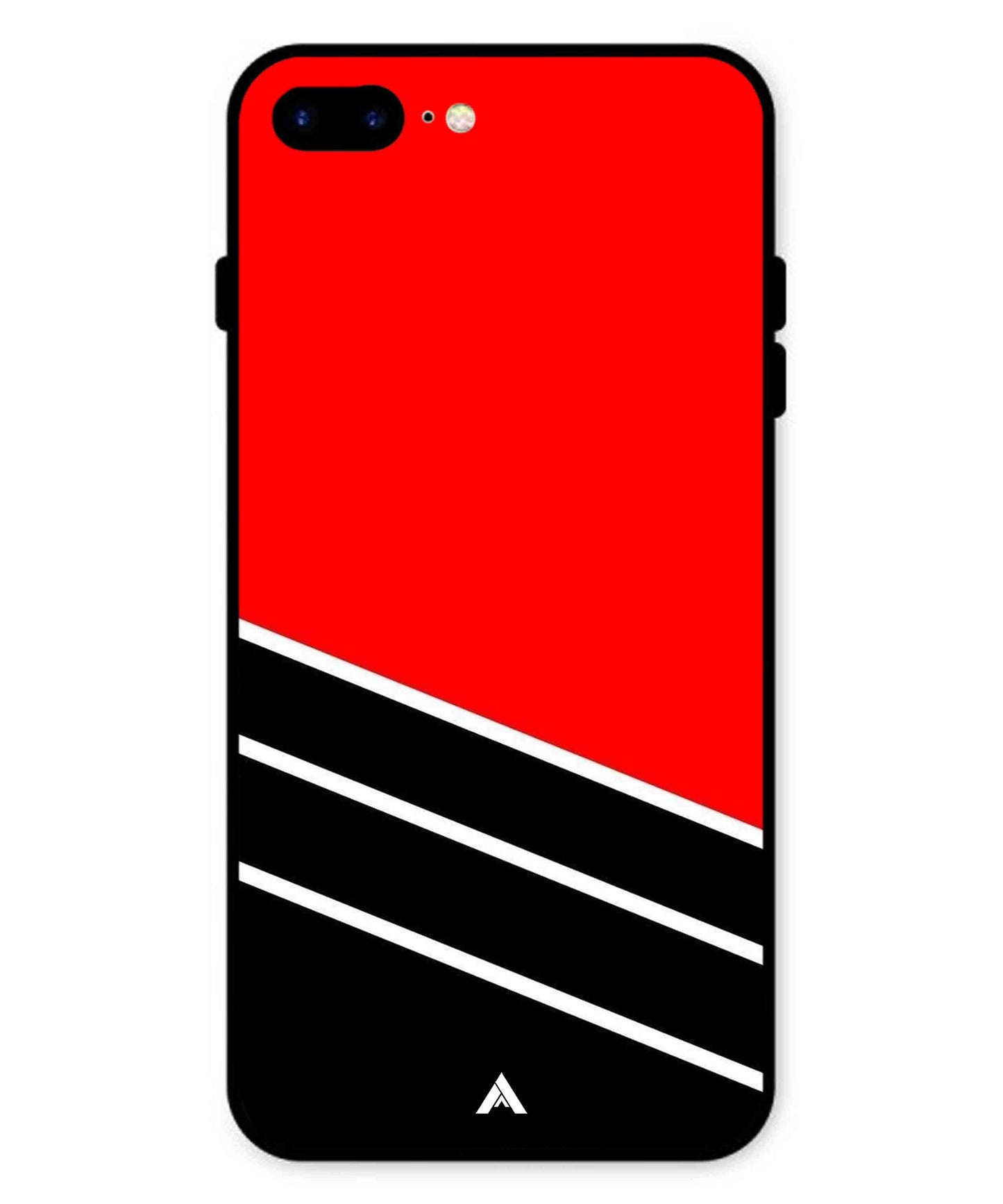 Stripe Pattern 7 Metal Back Cover Phone Case for iPhone 7 Plus