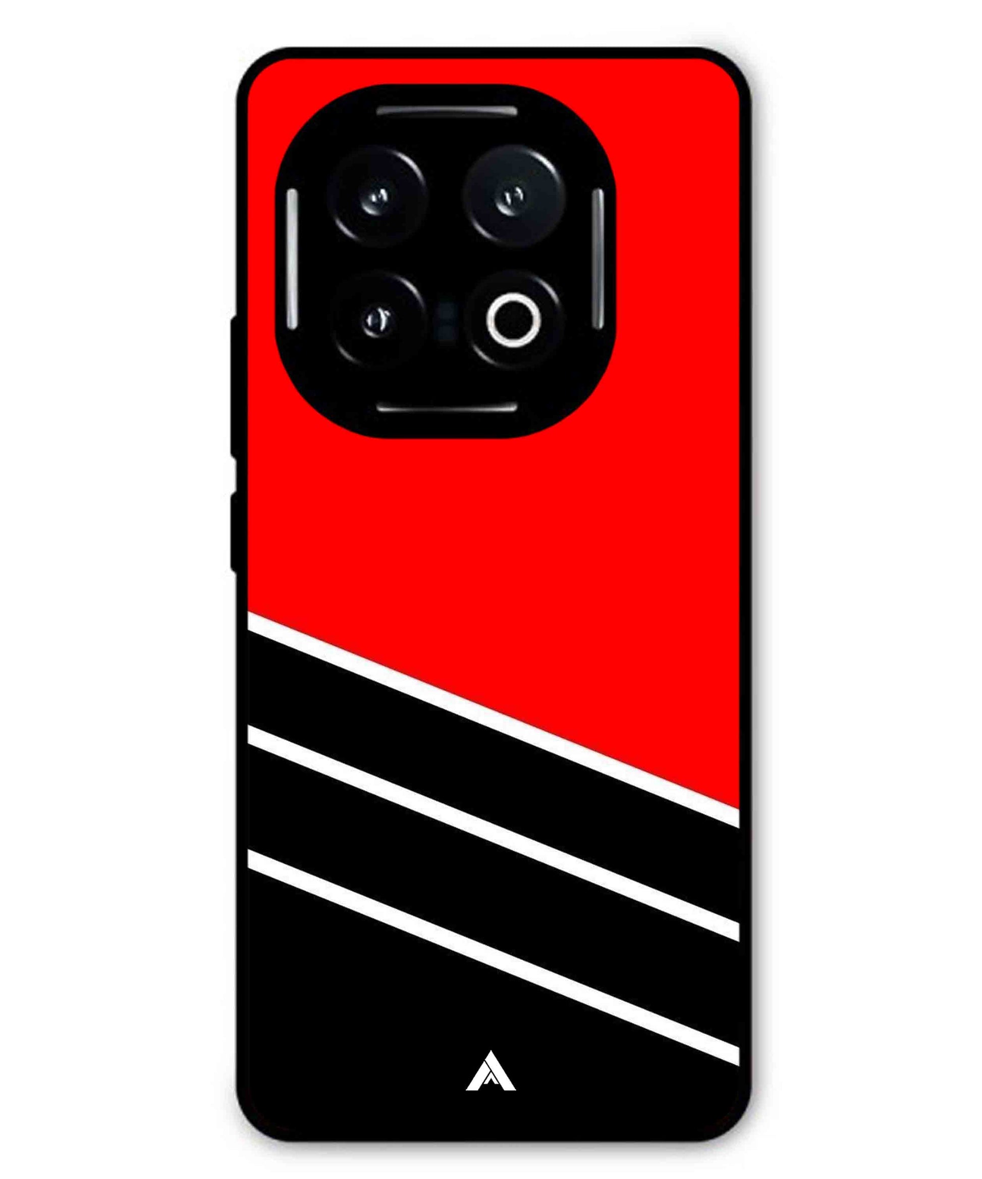 Stripe Pattern 7 Metal Back Cover Phone Case for iQOO 13