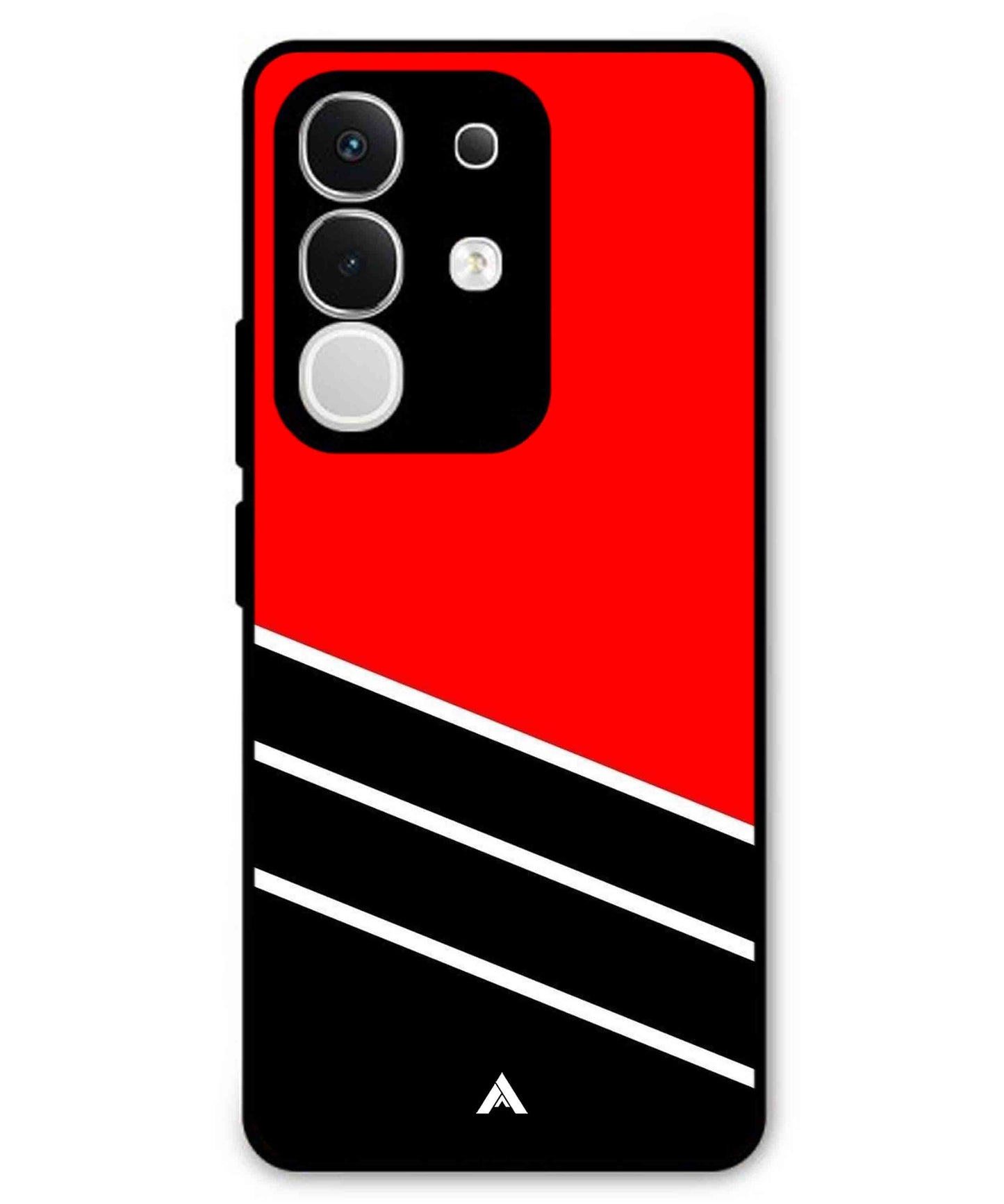 Stripe Pattern 7 Metal Back Cover Phone Case for iQOO Z10x