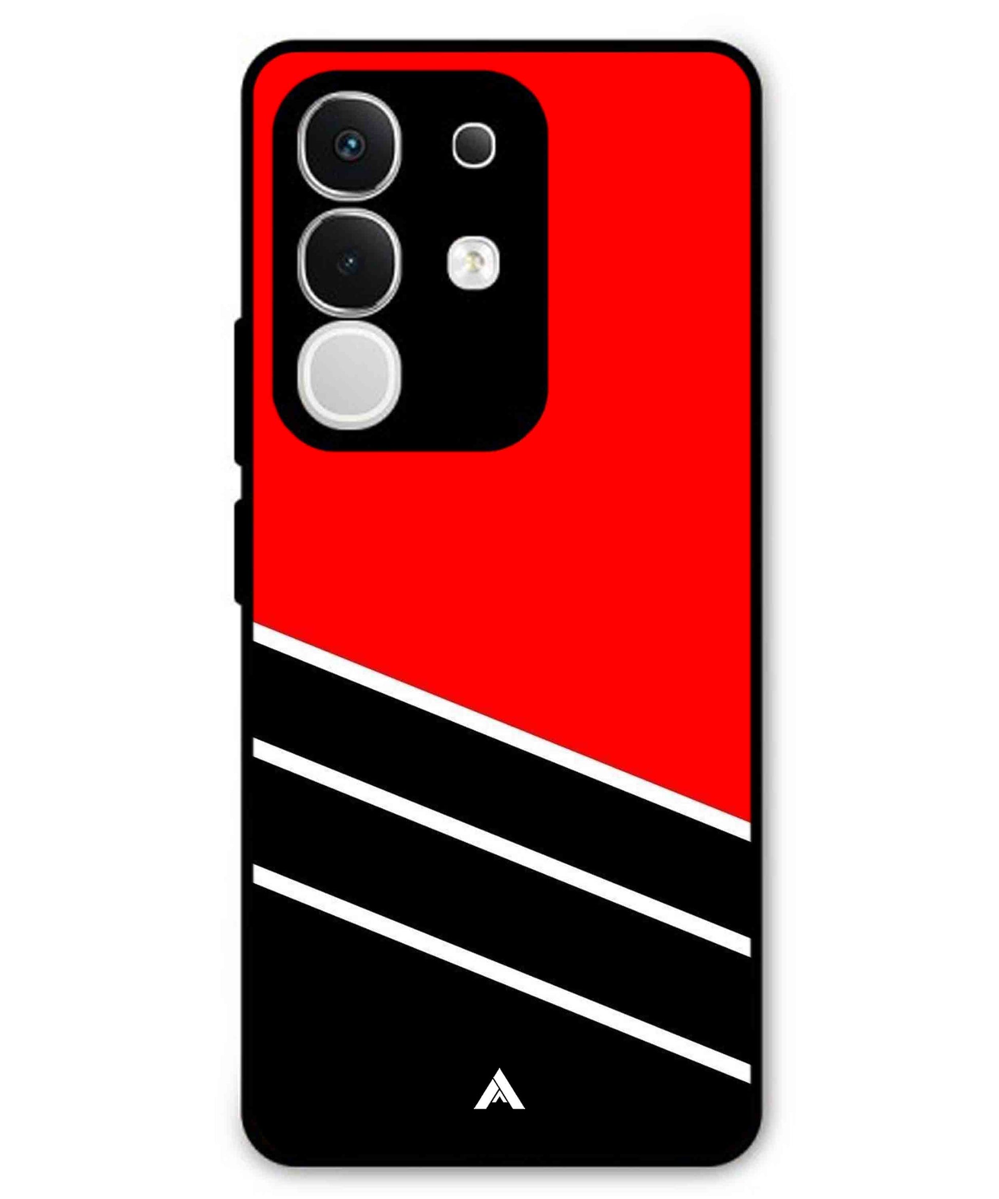 Stripe Pattern 7 Metal Back Cover Phone Case for iQOO Z10x