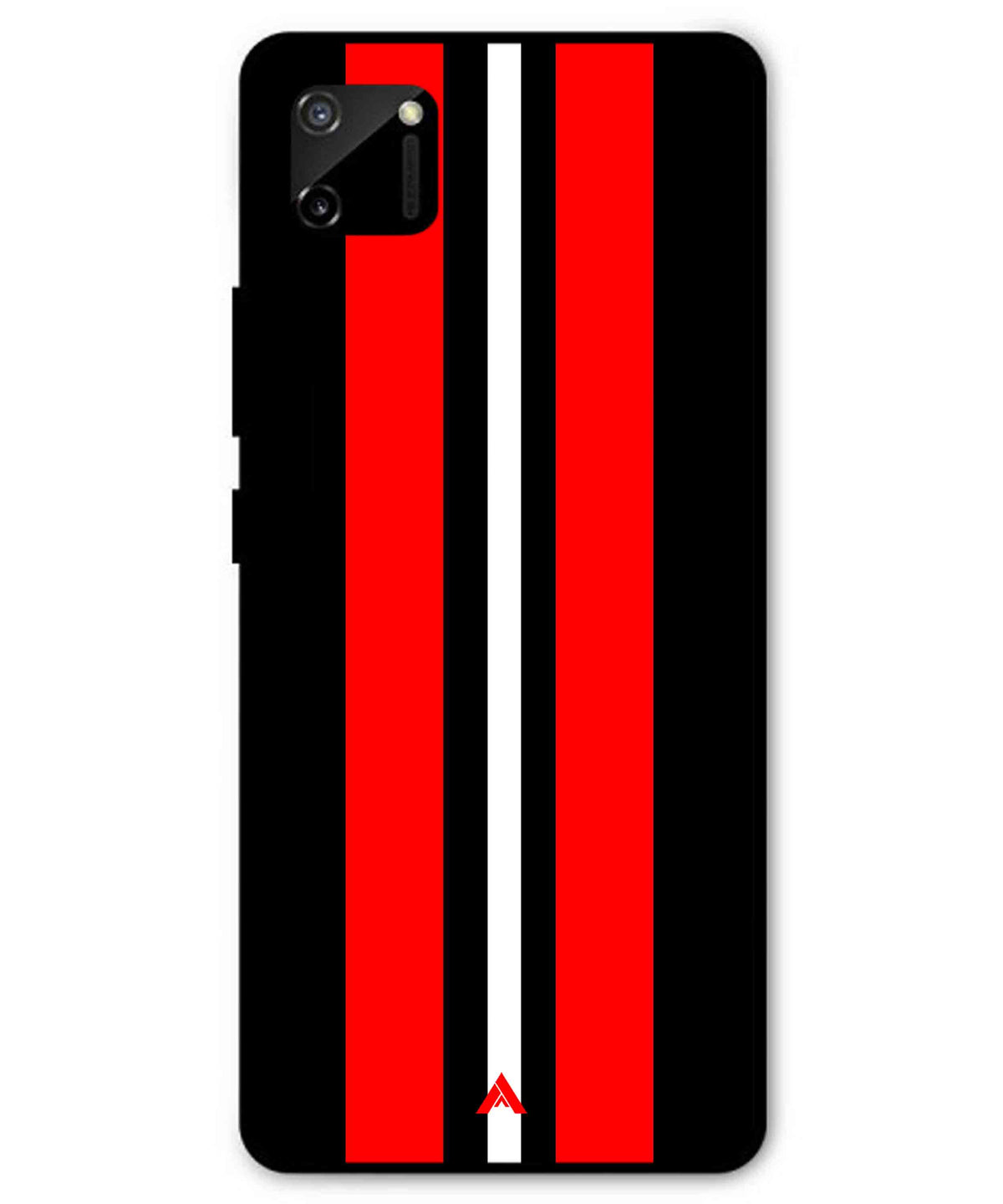 Stripe Pattern 8 Metal Back Cover Phone Case for Realme C11