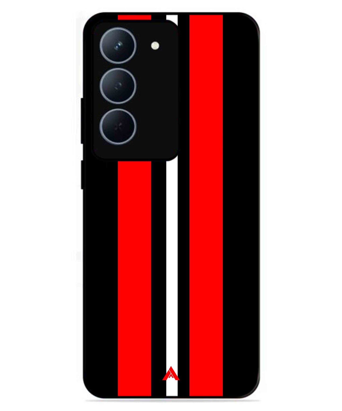 Stripe Pattern 8 Metal Back Cover Phone Case for Realme P3X