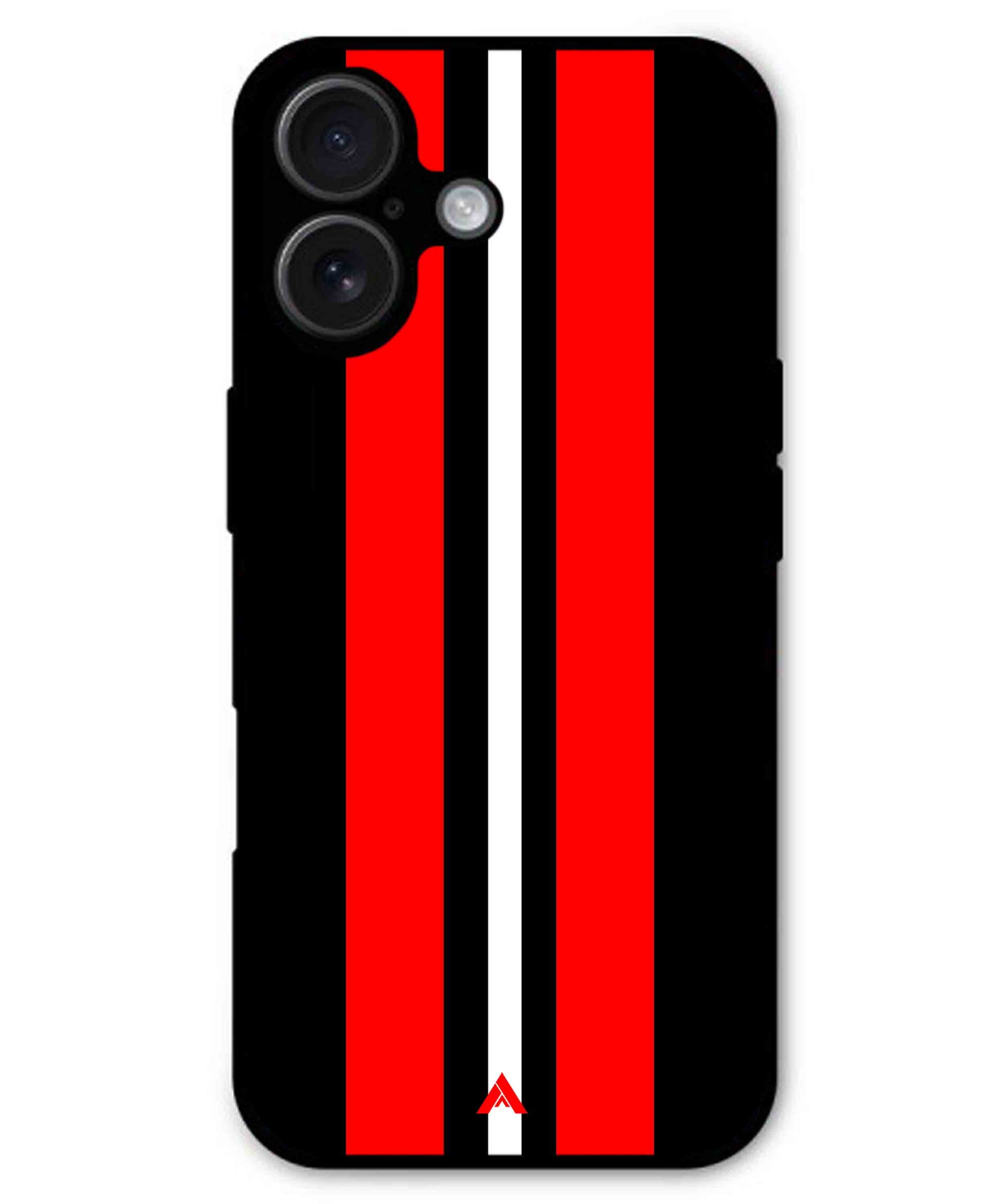Stripe Pattern 8 Metal Back Cover Phone Case for iPhone 16