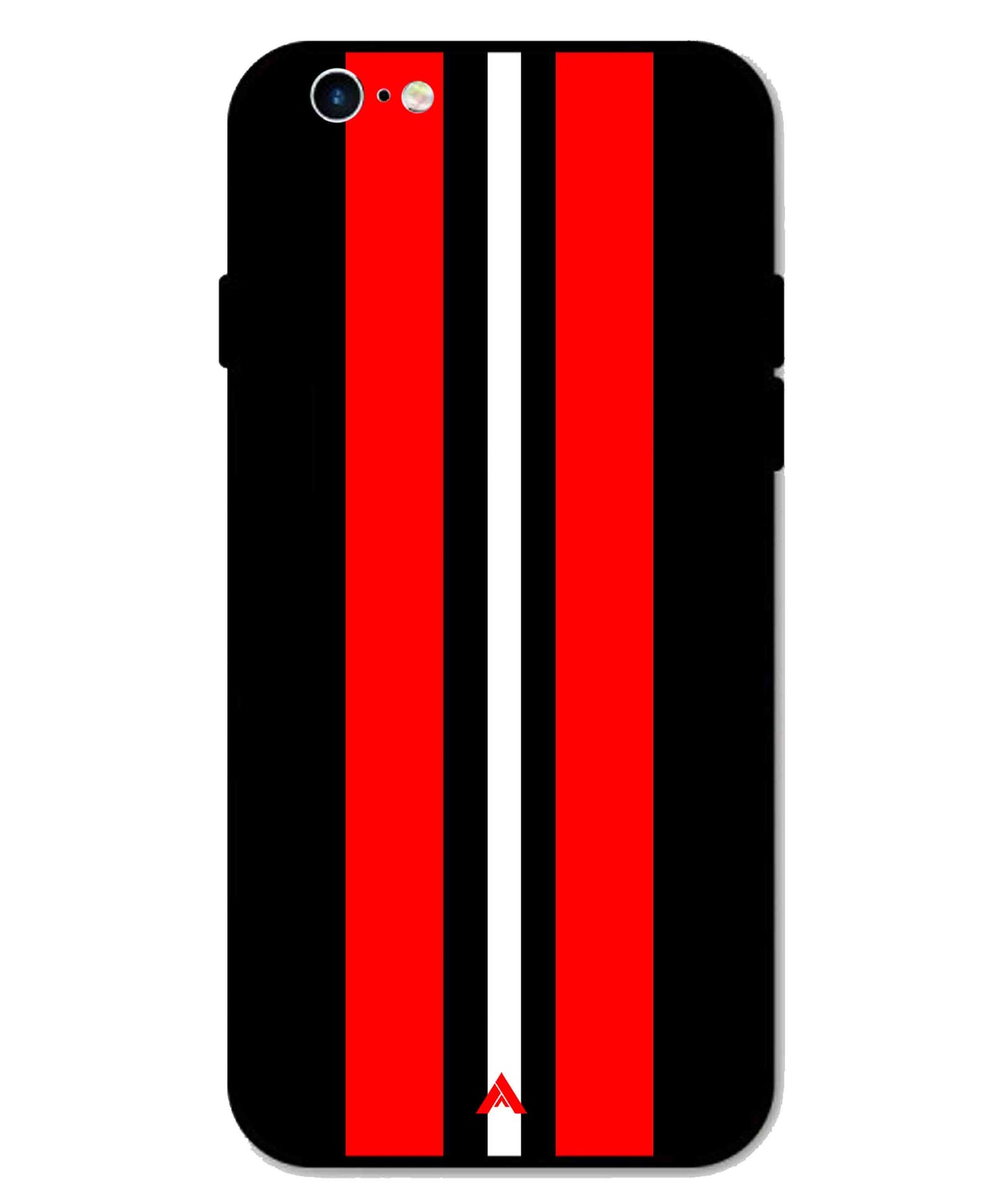 Stripe Pattern 8 Metal Back Cover Phone Case for iPhone 6s