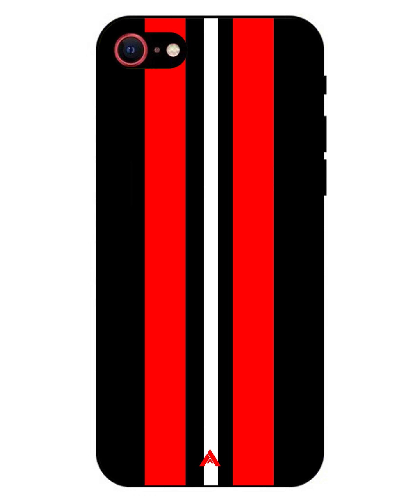Stripe Pattern 8 Metal Back Cover Phone Case for iPhone 7