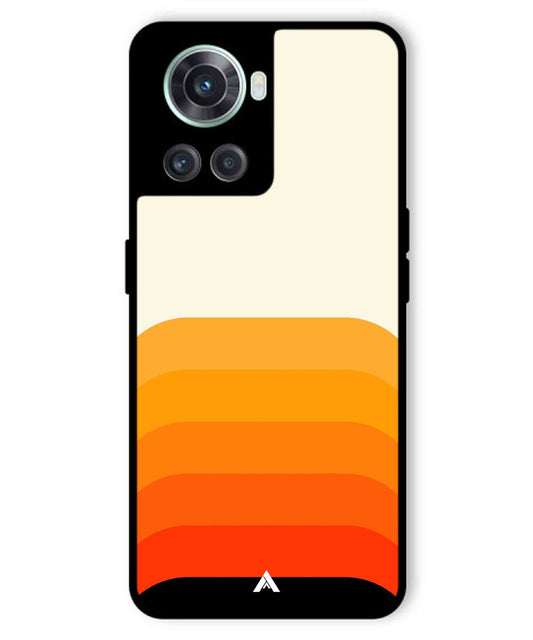 Stripe Pattern 9 Metal Back Cover Phone Case for Oneplus 10R