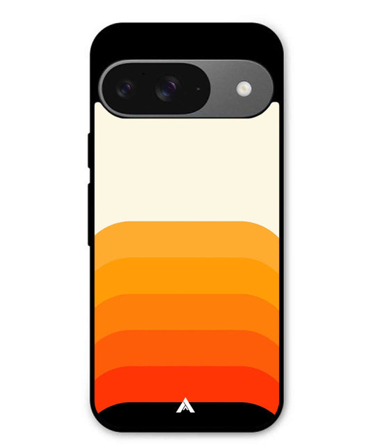 Stripe Pattern 9 Metal Back Cover Phone Case for Pixel 9