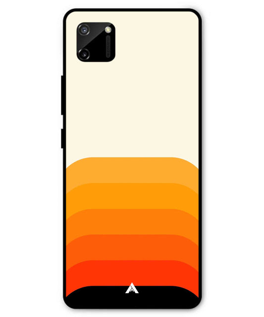 Stripe Pattern 9 Metal Back Cover Phone Case for Realme C11