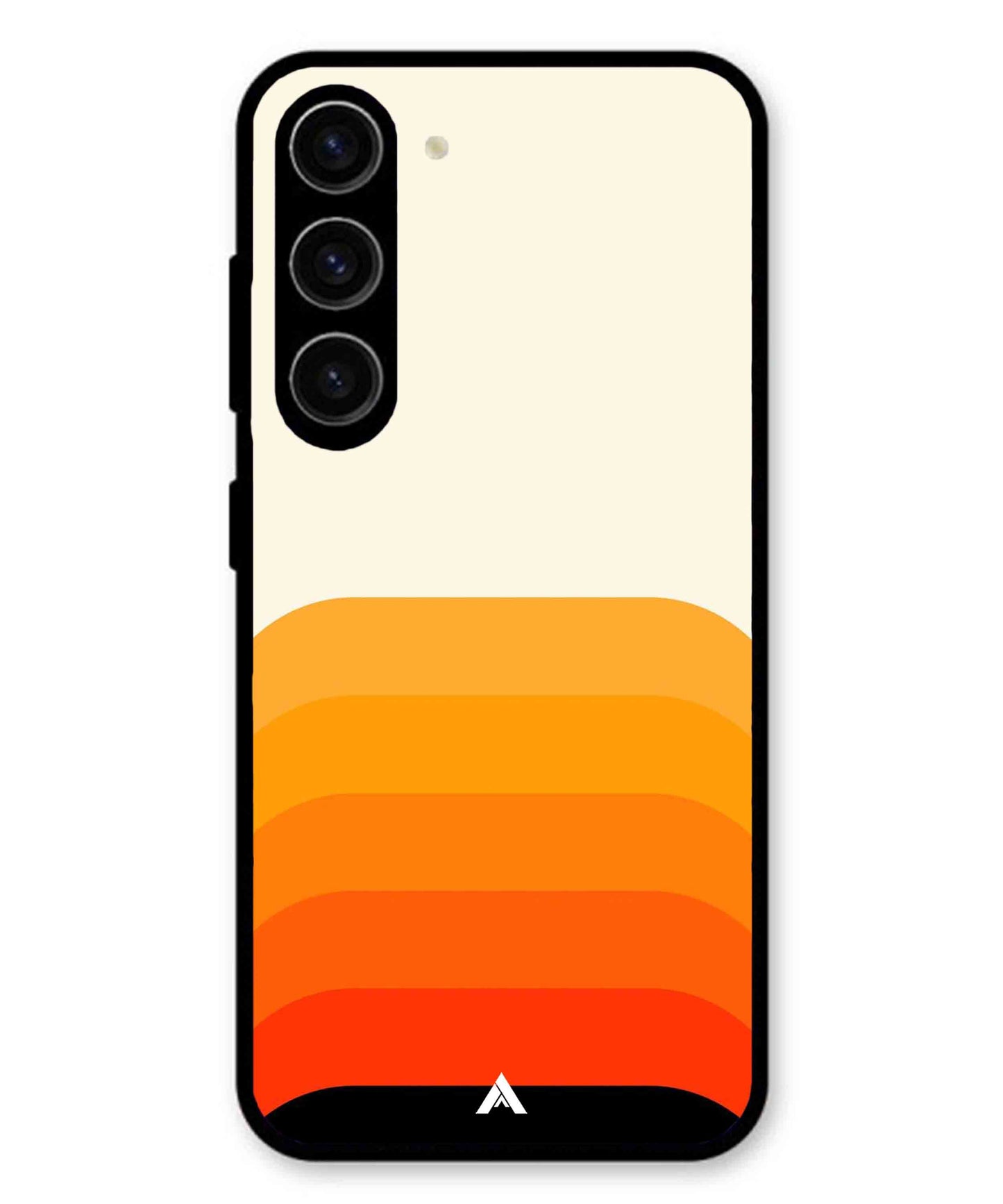 Stripe Pattern 9 Metal Back Cover Phone Case for Samsung Galaxy A36