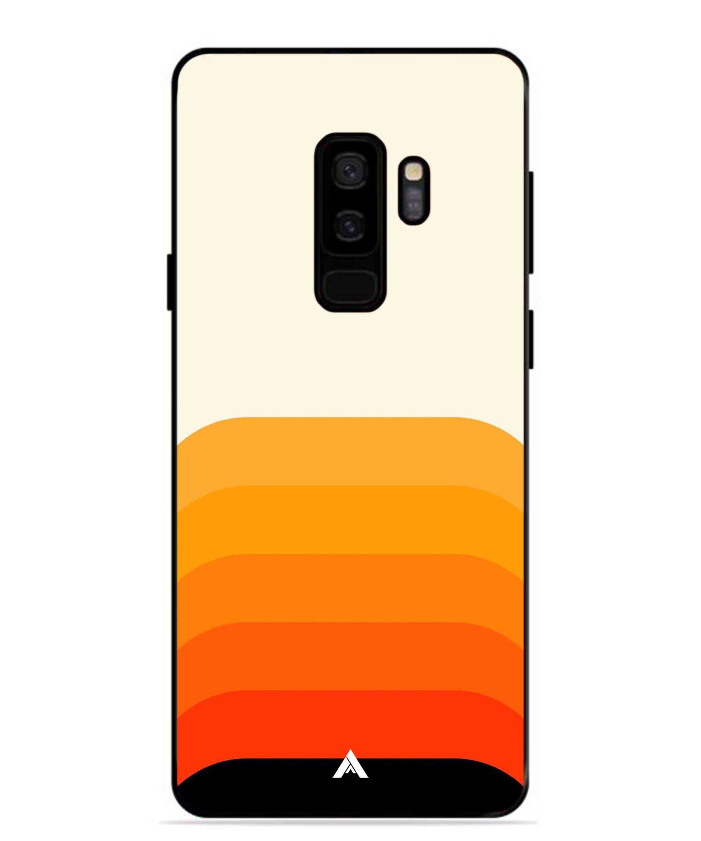 Stripe Pattern 9 Metal Back Cover Phone Case for Samsung Galaxy S9 Plus