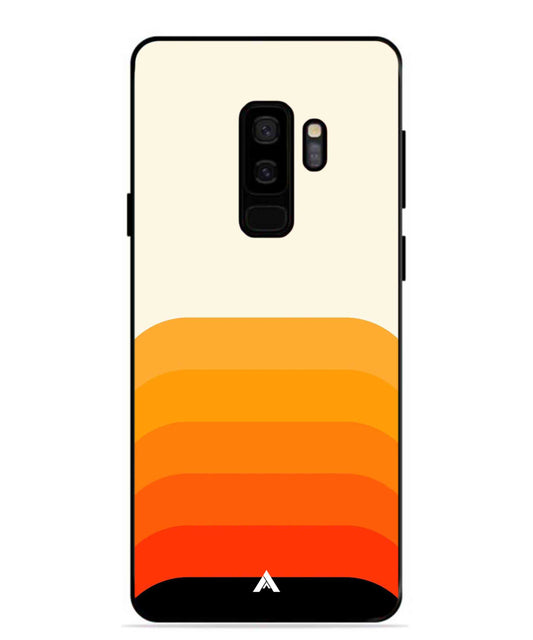 Stripe Pattern 9 Metal Back Cover Phone Case for Samsung Galaxy S9 Plus