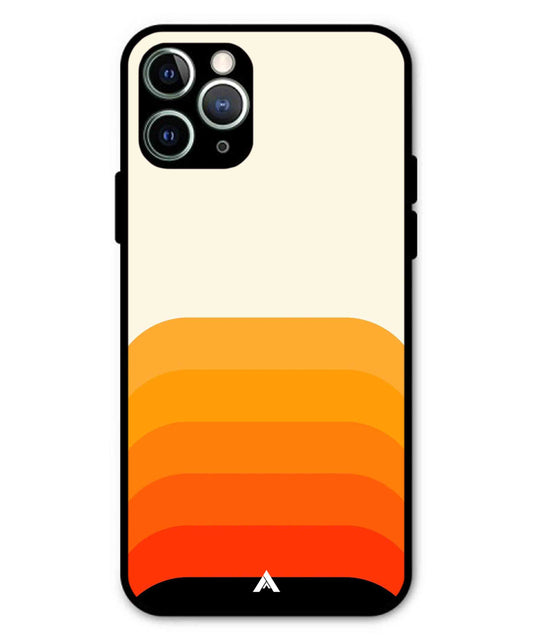 Stripe Pattern 9 Metal Back Cover Phone Case for iPhone 11 Pro Max