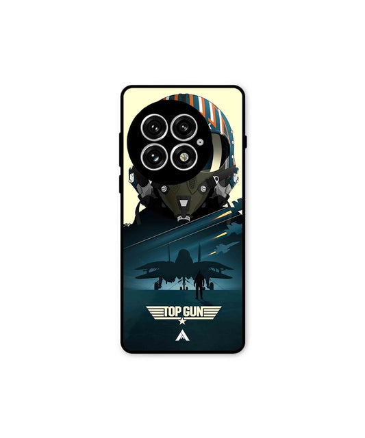 Top Gun Navy Metal Back Cover Phone Case for Oneplus 13 