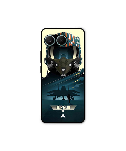 Top Gun Navy Metal Back Cover Phone Case for Oneplus Nord 4 