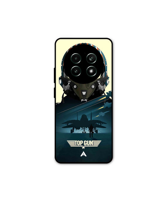 Top Gun Navy Metal Back Cover Phone Case for Realme 13 Pro Plus 