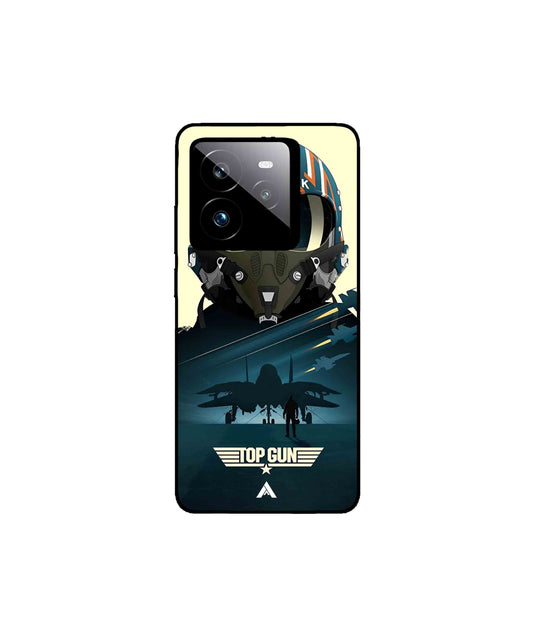 Top Gun Navy Metal Back Cover Phone Case for Realme GT 7 Pro 
