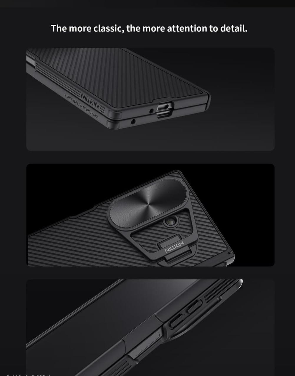 Nillkin Camshield Prop Metal Lens With S-Pen for Samsung Z Fold 7