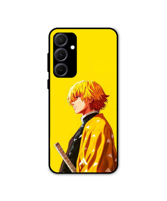 Zenitsu Agatsuma 04 Demon Slayer Metal Back Cover & Phone Case