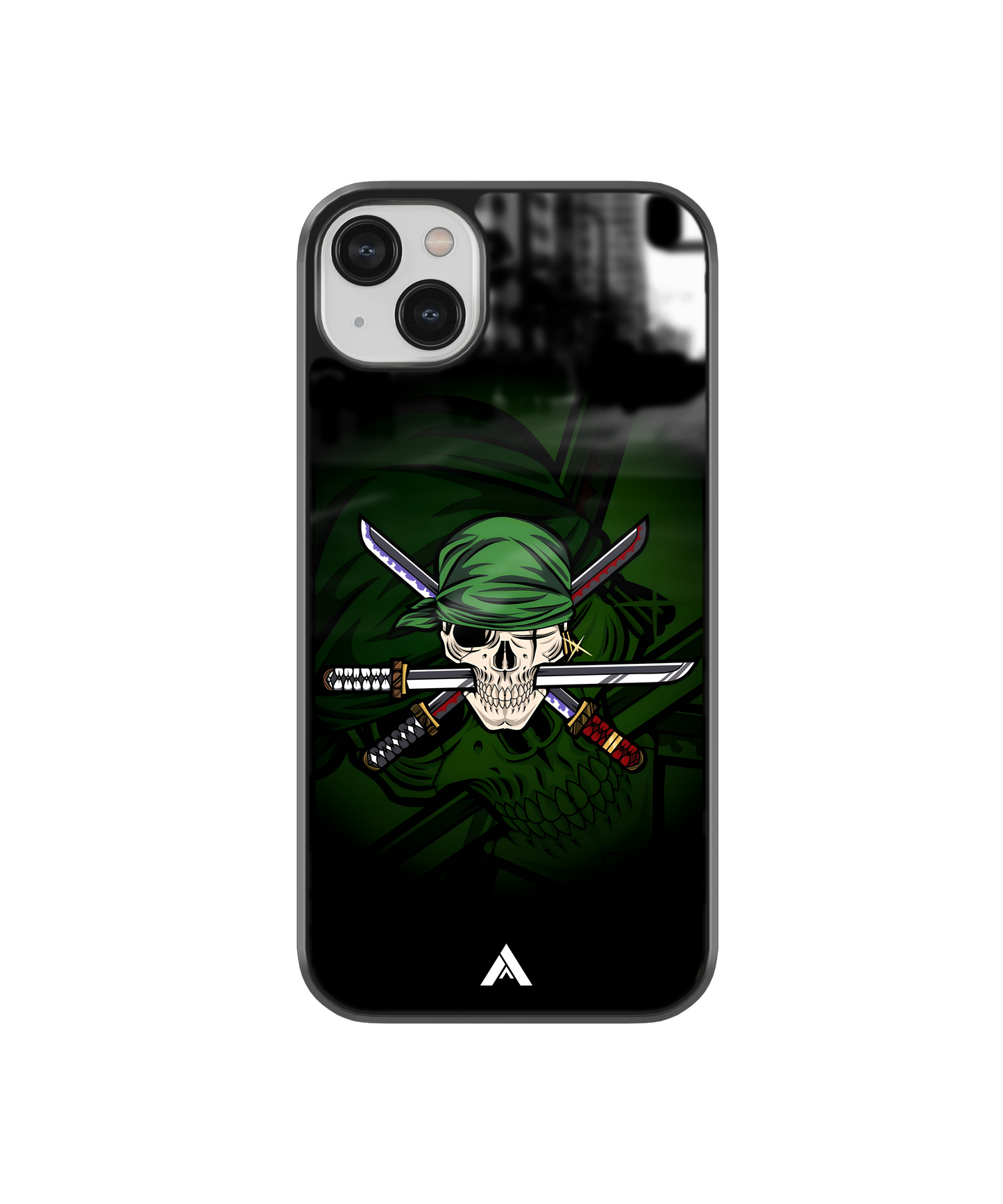 One Piece Zoro Premium Shockproof Metal Back Cover Case - Ascension Store