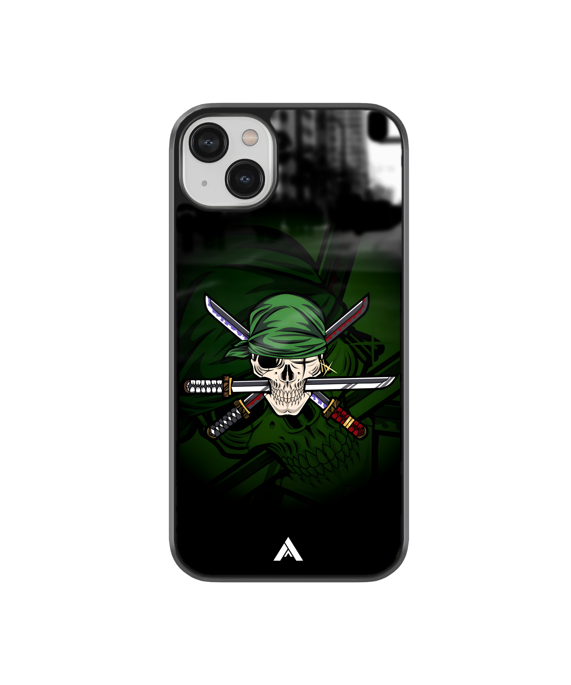 One Piece Zoro Premium Shockproof Metal Back Cover Case - Ascension Store