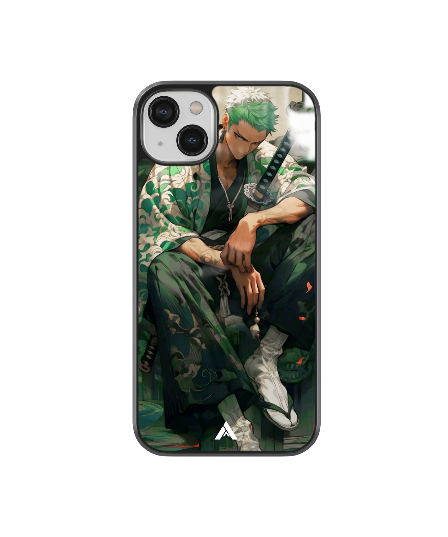 One Piece Zoro Premium Shockproof Metal Back Cover Case - Ascension Store