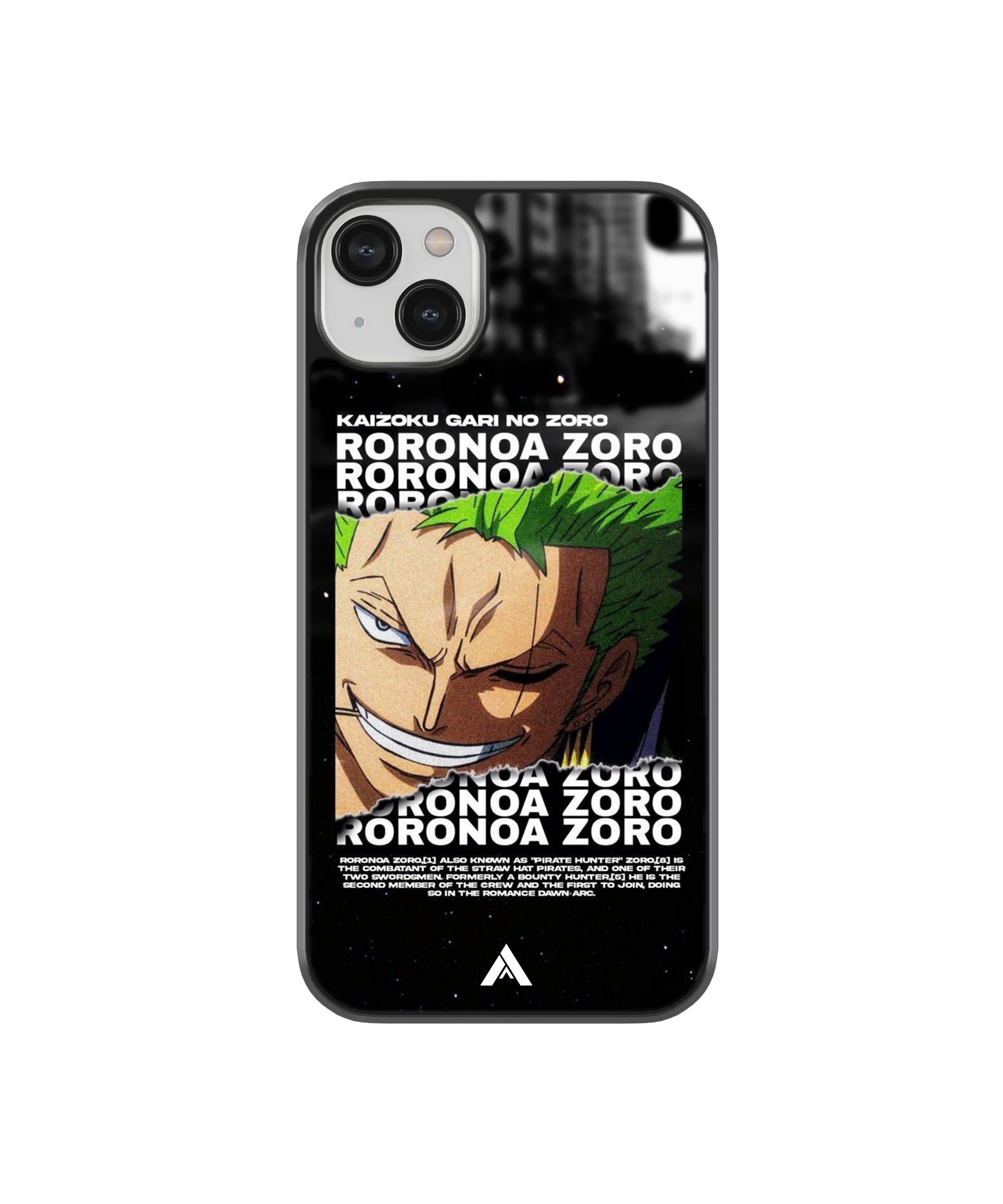 One Piece Zoro  Premium Shockproof Metal Back Cover Case - Ascension Store