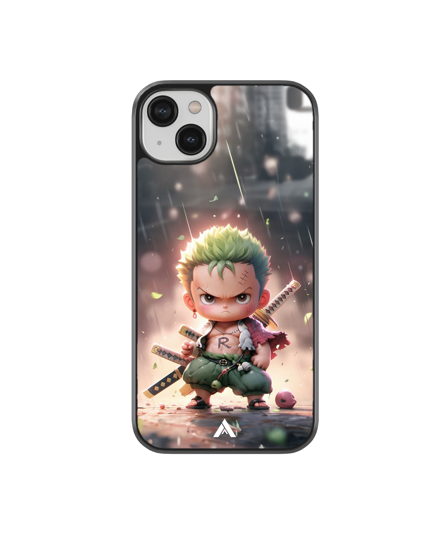 One Piece Zoro Premium Shockproof Metal Back Cover Case - Ascension Store