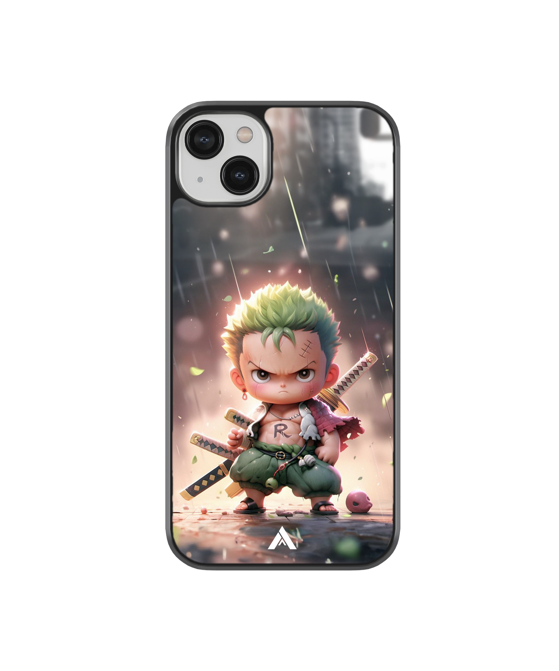 One Piece Zoro Premium Shockproof Metal Back Cover Case - Ascension Store