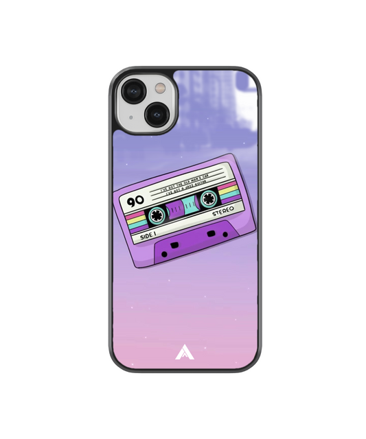 Retro Tape Premium Shockproof Metal Back Cover Cases - Ascension Store