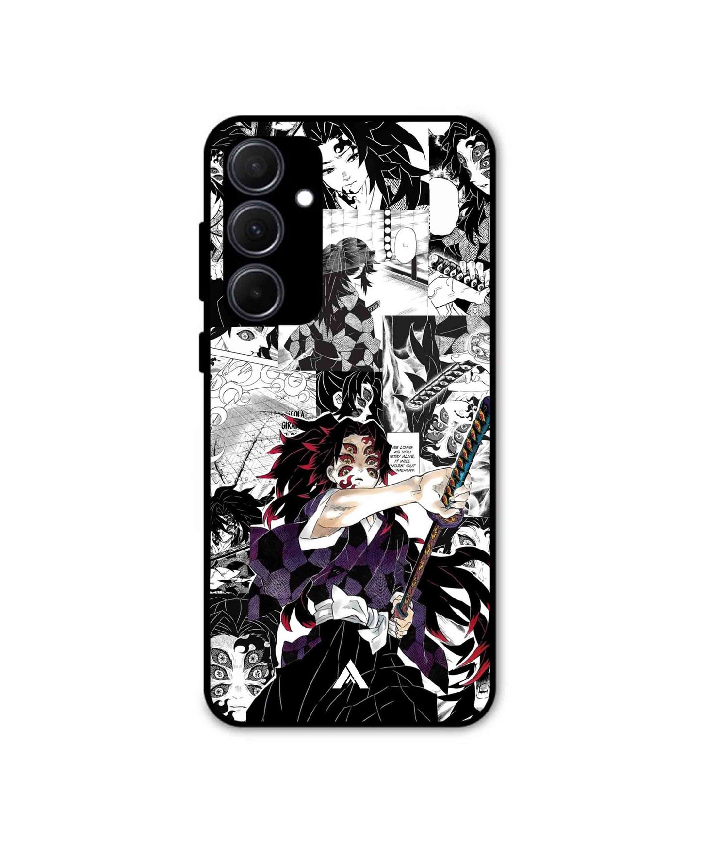 Kokushibo Upper Rank 1 Demon Slayer Metal Back Cover & Phone Case