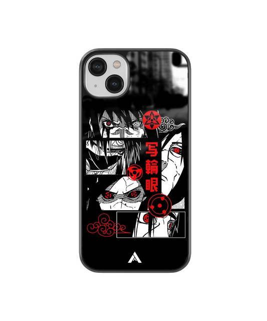 Naruto Sharingan Premium Shockproof Metal Back Cover Case - Ascension Store